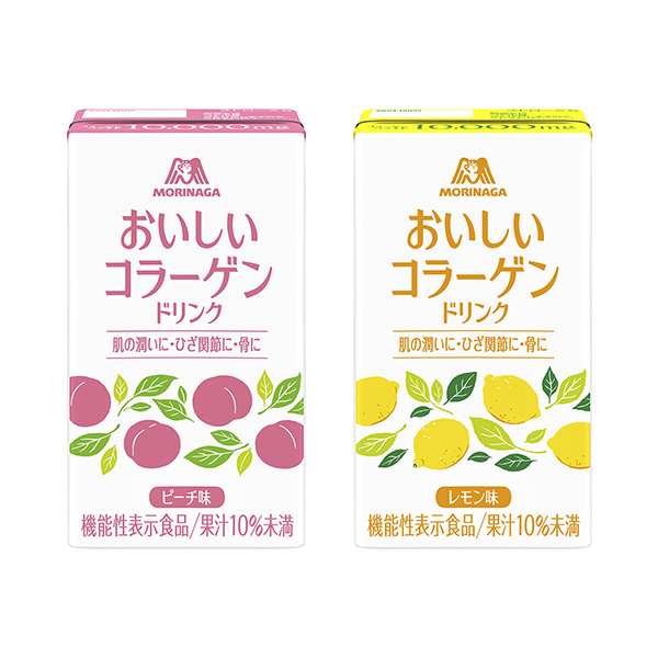 おいしいコラーゲンドリンク ピーチ味」発売（森永製菓） - 日本食糧 