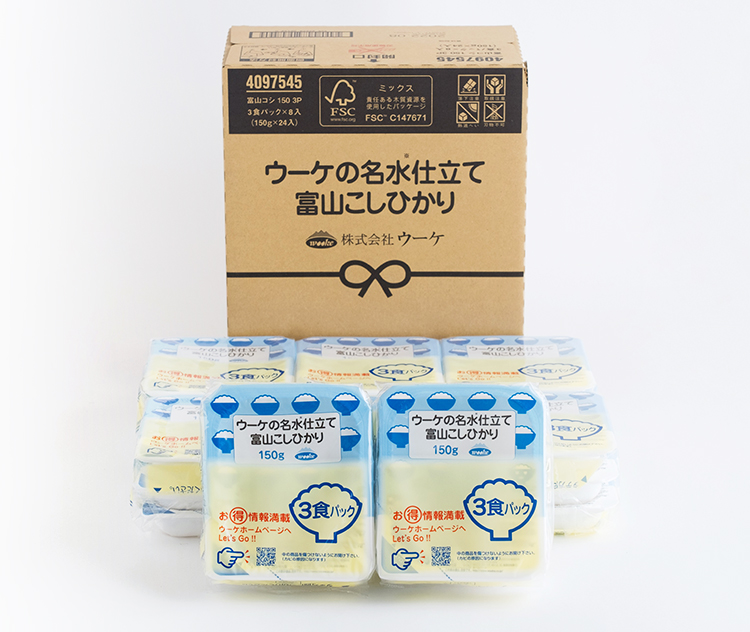 包装米飯特集：ウーケ　小容量と健康基軸伸び