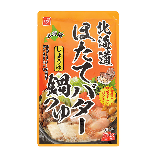 北海道 ほたてバターしょうゆ鍋つゆ（ベル食品）2022年8月5日発売