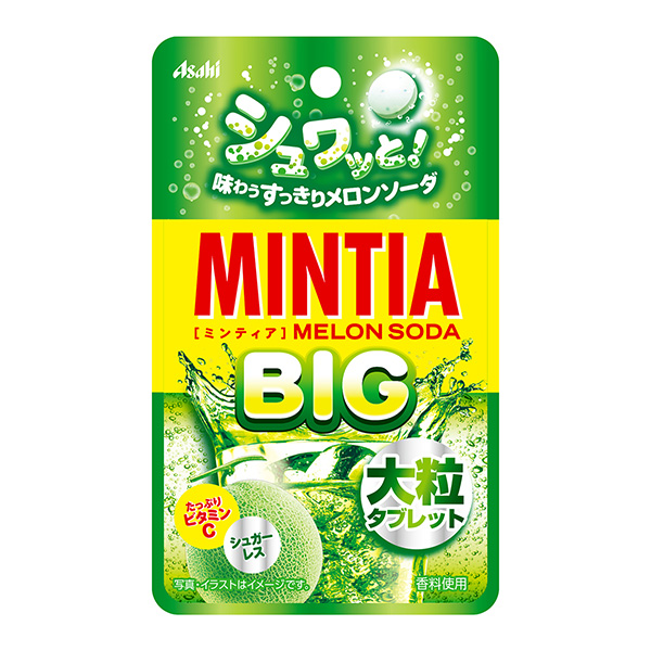ミンティア＜メロンソーダ＞BIG（アサヒグループ食品）2022年10月3日