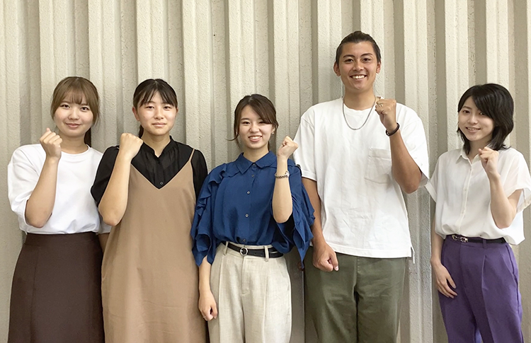 取組みに参加した兵庫県立大学の学生