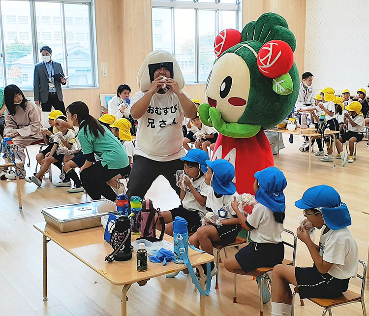幸南食糧 四天王寺大と食育イベント開催 コメ文化と古墳を継承 日本食糧新聞電子版