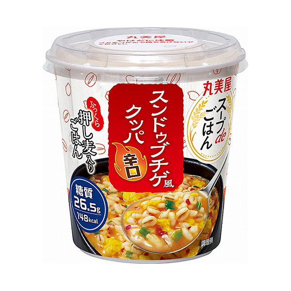 スープ de ごはん＜スンドゥブチゲ風クッパ＞（丸美屋食品工業）2023年