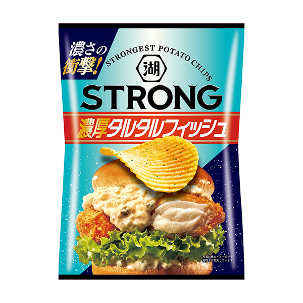 湖池屋 STRONG ポテトチップス ＜濃厚タルタルフィッシュ＞（湖池屋