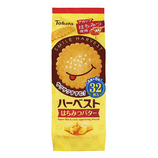 ハーベスト <はちみつバター>(東ハト)2023年3月6日発売 - 日本食糧新聞・電子版