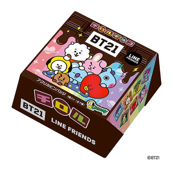 ビッグチロル＜BT21＞（チロルチョコ）2023年3月27日発売 - 日本食糧