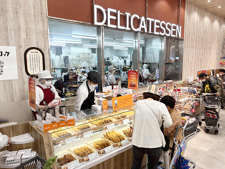 東武ストア東雲店、子育てメーンの中食強化店 惣菜の新商品を集積