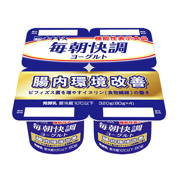 毎朝快調 ＜ヨーグルト 腸内環境改善＞（チチヤス）2023年4月10日発売 - 日本食糧新聞・電子版