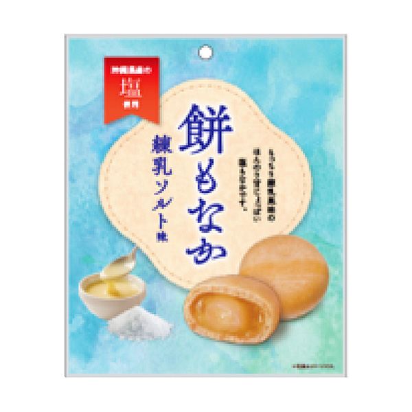 餅もなか 練乳ソルト味（クリート）2023年4月17日発売 - 日本食糧新聞