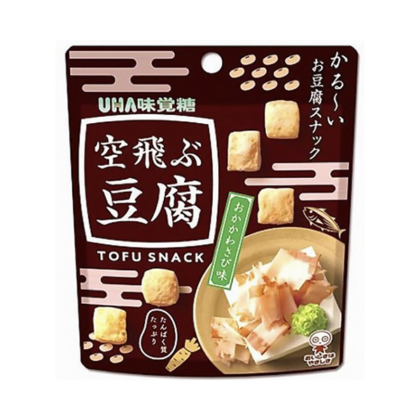 空飛ぶ豆腐　＜おかかわさび＞（UHA味覚糖）2023年5月30日発売