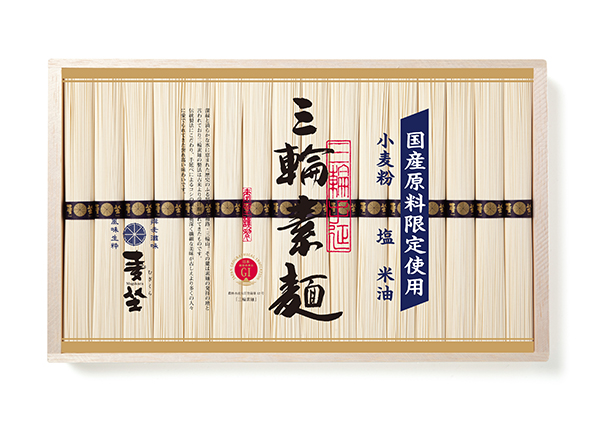 全国麺類特集：奈良・三輪地区手延べ麺＝巽製粉　国産原料オンリーの新商品