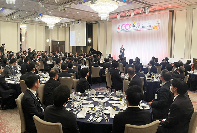 関東食糧、創業53周年集会開く　「DXと人源」を尊重