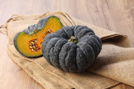 大町「備前黒皮かぼちゃ」　復活した日本の伝統カボチャ