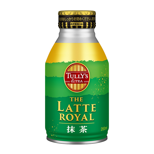 TULLY’S＆TEA　THE　LATTE　ROYAL＜抹茶＞（伊藤園）20…