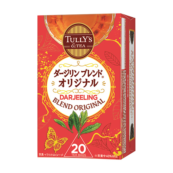 TULLY’S＆TEA＜ダージリンブレンド　オリジナル＞（伊藤園）2023年…