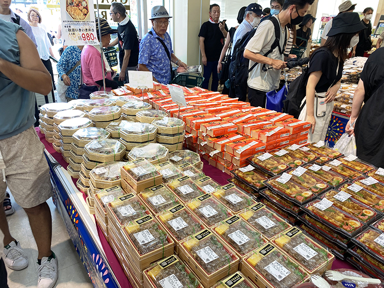 タカヤナギ「グランマート中通店」、「大曲の花火」開催で1日売上げ3倍