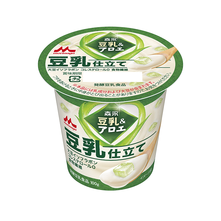 【速報】森永乳業、「アロエヨーグルト」に豆乳ベースアイテム