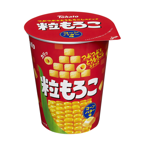 粒もろこ＜コーンバター味＞（東ハト）2023年9月18日発売 - 日本食糧