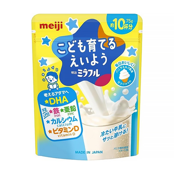 明治ミラフル　粉末飲料　＜バニラミルク風味＞（明治）2023年9月19日発売