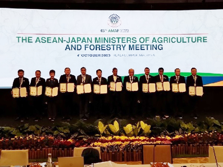 【速報】日ASEAN農相会合　「みどり協力プラン」採択