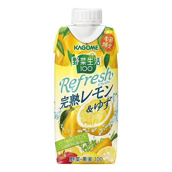 野菜生活　100　Refresh　＜完熟レモン&ゆず＞（カゴメ）2…