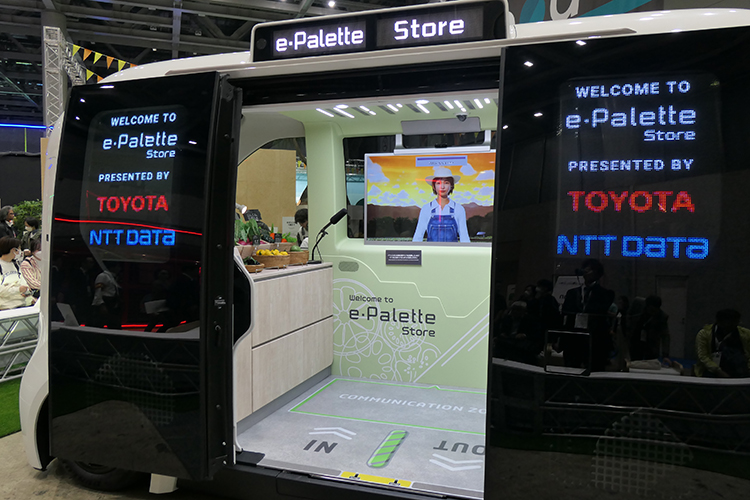 トヨタ自動車とNTTデータによる「e-Palette Store」は無人店舗の進化を示した