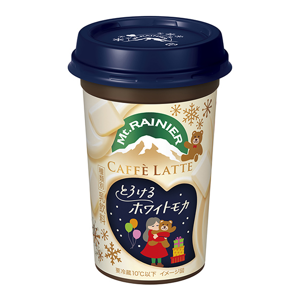 マウントレーニア カフェラッテ ＜とろけるホワイトモカ＞（森永乳業