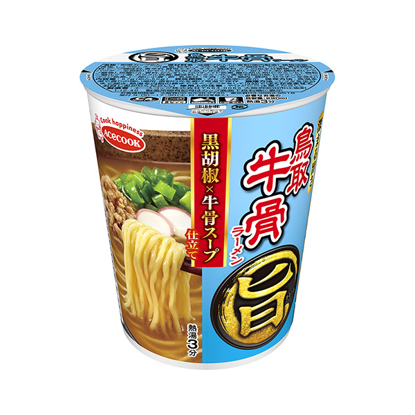 まる旨　＜鳥取牛骨ラーメン＞（エースコック）2023年12月11日発売