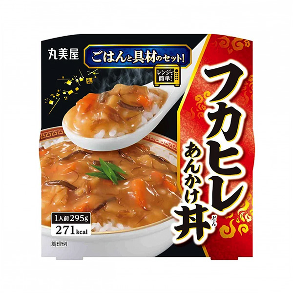 帶魚翅蓋飯飯丸美屋食品工業(yè)食品飲料包裝設(shè)計(圖1)