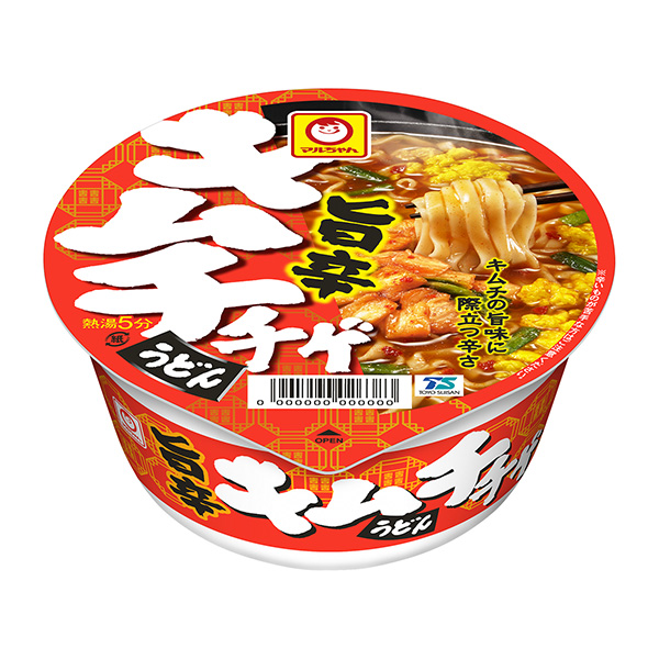 マルちゃん　旨辛キムチチゲうどん（東洋水産）2024年1月22日発売