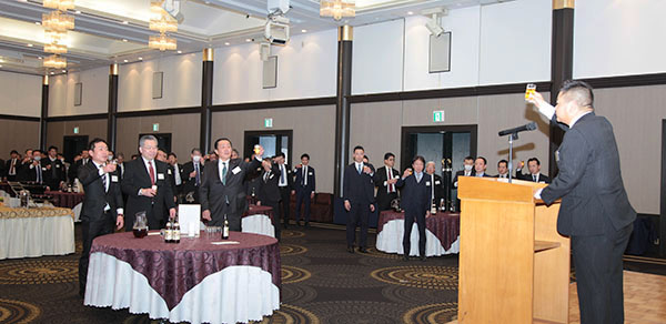 長野県食品問屋連盟、賀詞交歓会開催　難題へ連携強化を