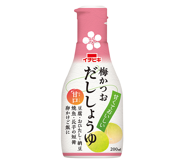 イチビキ、豆腐に最適「梅かつおだししょうゆ」発売