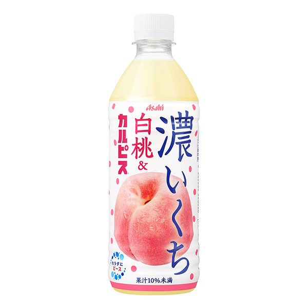 濃いくち白桃&カルピス（アサヒ飲料）2024月1月16日発売