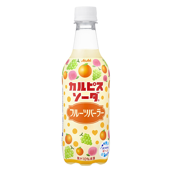 カルピスソーダ＜フルーツパーラー＞（アサヒ飲料）2024年1月30日発売