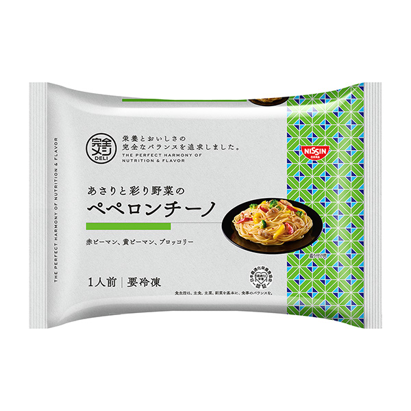 冷凍　完全メシ　DELI＜あさりと彩り野菜のペペロンチーノ＞（日清食品）20…