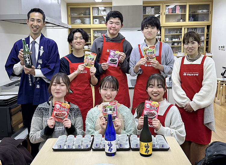 マルヤナギ小倉屋、はたちの料理教室開催　蒸し豆20周年記念