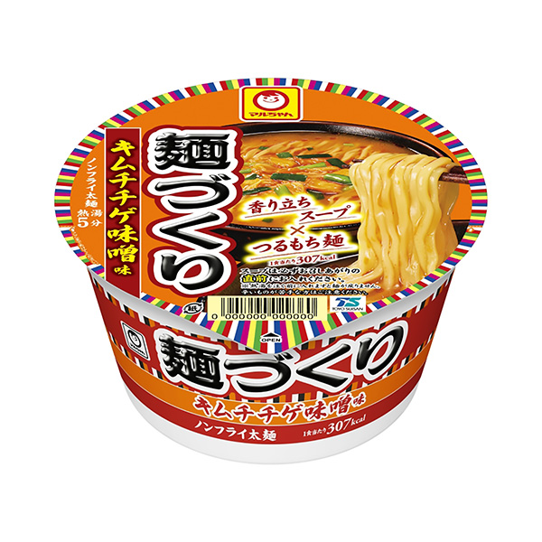 マルちゃん　麺づくり　＜キムチチゲ味噌味＞（東洋水産）2024年2月19日発…