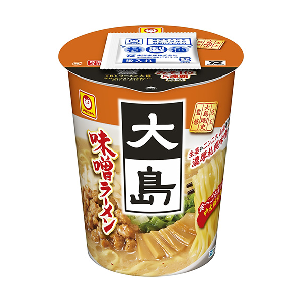 マルちゃん　大島　味噌ラーメン（東洋水産）2024年2月19日発売