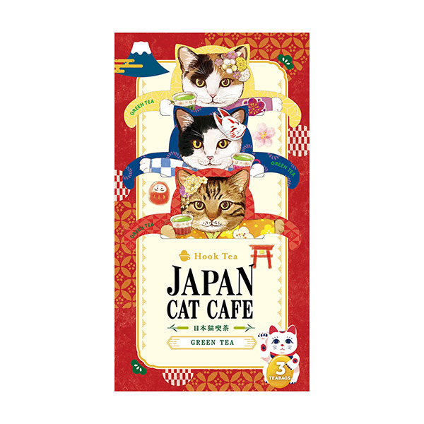 ジャパンキャットカフェ（煎茶）（日本緑茶セ ンター）2024年2月9日発売