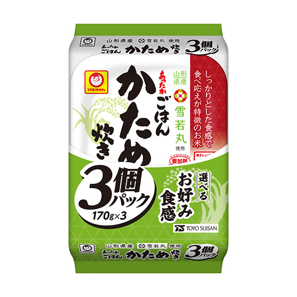 あったかごはん＜かため炊き＞（東洋水産）2024年3月4日発売