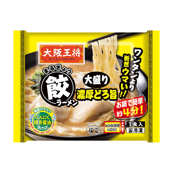 まる餃ラーメン＜濃厚どろ旨大盛り＞（イートアンドフーズ）2024年3月発売