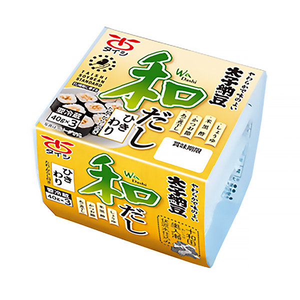 太子納⾖　＜和だしひきわり＞（太子食品工業）2024年3月1日発売