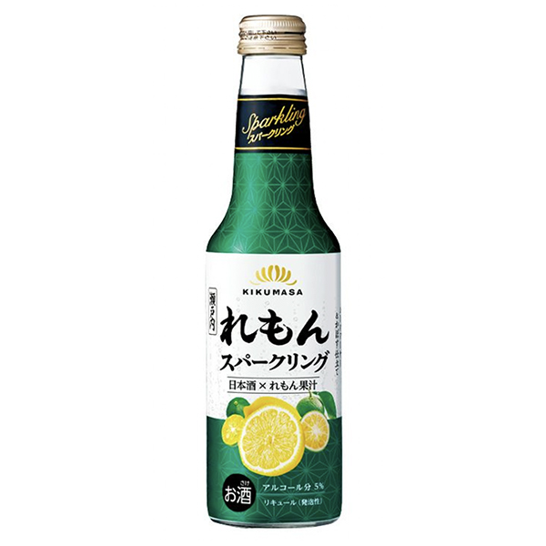 菊正宗　れもん冷酒　＜スパークリング＞（菊正宗酒造）2024年3月11日発売