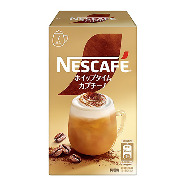 ネスカフェ　ホイップタイム＜カプチーノ＞（ネスレ日本）2024年3月1日発売