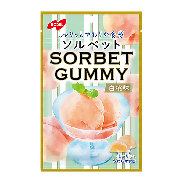 SORBET（ソルベット）グミ（ノーベル製菓）2024年3月11日発売