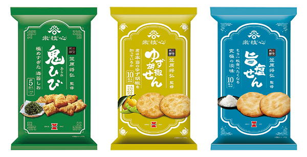 米菓特集：岩塚製菓　「田舎おかき」など集中　新スタイル米菓にも挑戦