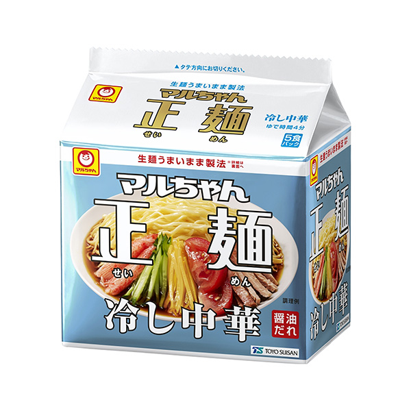 マルちゃん　正麺＜冷し中華＞（東洋水産）2024年3月18日発売