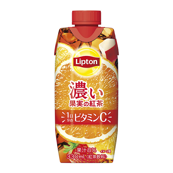 リプトン＜濃い果実の紅茶＞（森永乳業）2024年3月19日発売