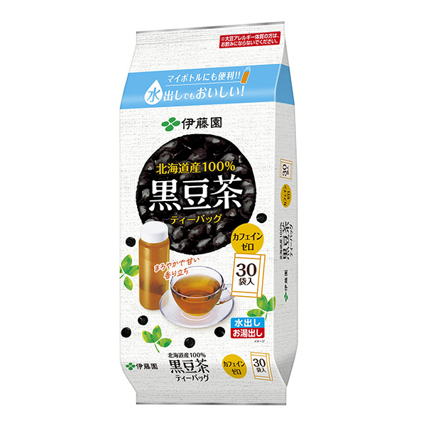 北海道産100％黒豆茶　ティーバッグ（伊藤園）2024年3月18日発売