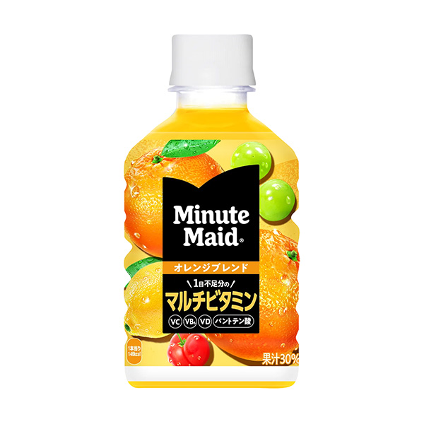 ミニッツメイド　＜オレンジブレンド　マルチビタミン＞（コカ・コーラシステム）…